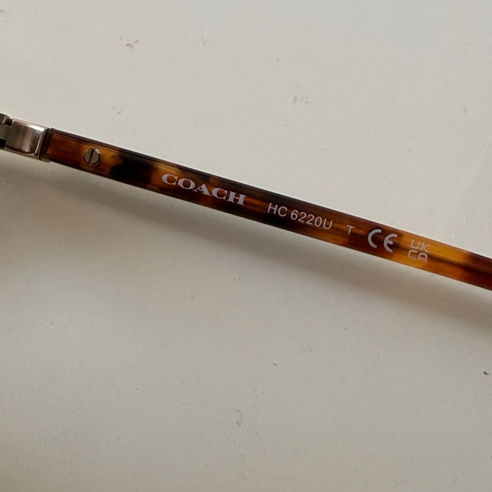 Coach Tortoise Shell Eyeglasses - Picture 4 of 4